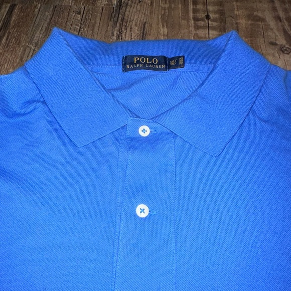 Polo by Ralph Lauren Men's Blue Shirt - Picture 3 of 6